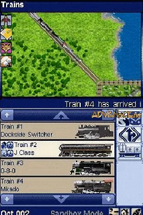 Lionel Trains - On Track (Europe) (En,Fr,De,Es,It) screen shot game playing